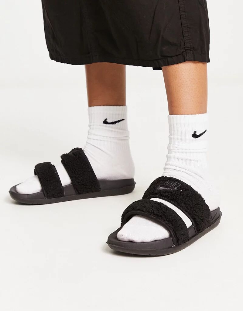 Черные шлепанцы Nike Off Court Duo цена и фото