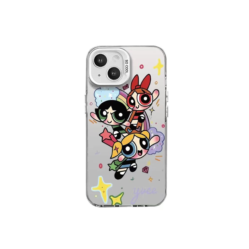 

Полюбуйтесь чехлом для телефона с медвежонком Surprise Bear, IMD - Antique White - Powerpuff Girls