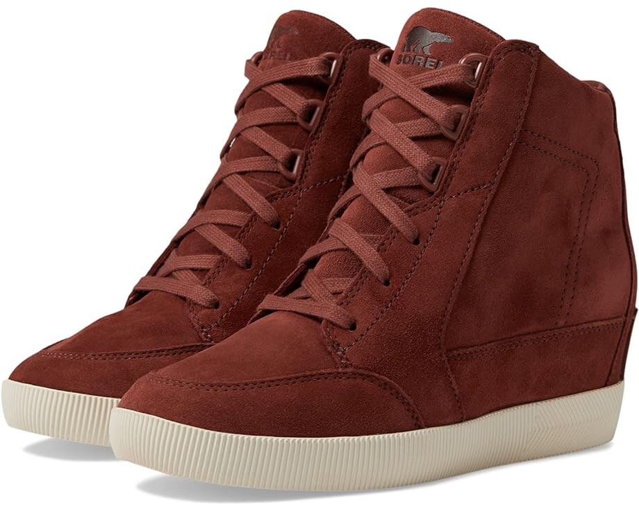 

Кроссовки SOREL Out N About Wedge II, цвет Spice/Chalk