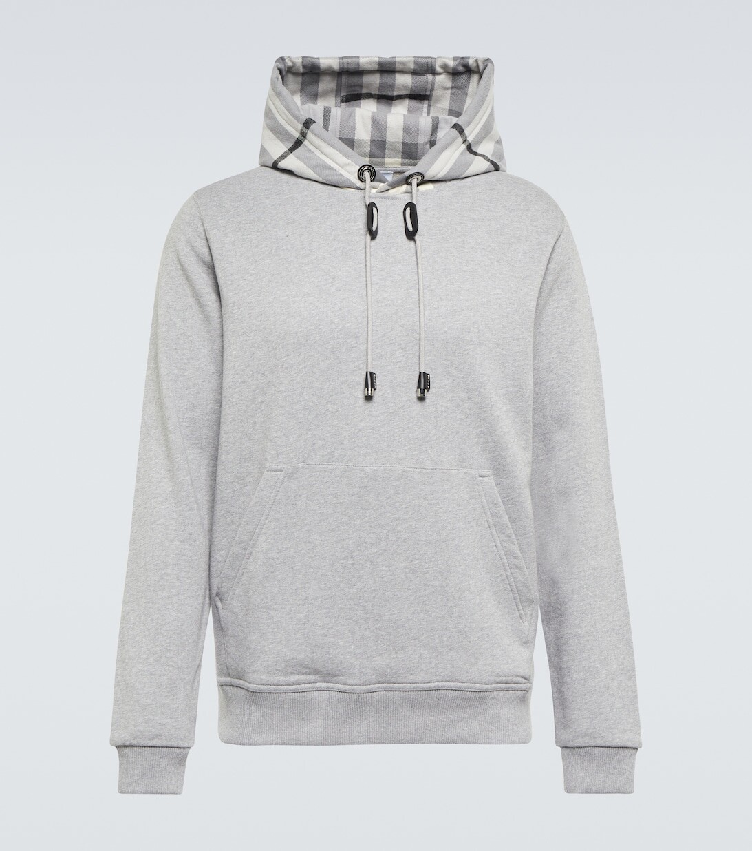 

Толстовка из хлопка Burberry, серый