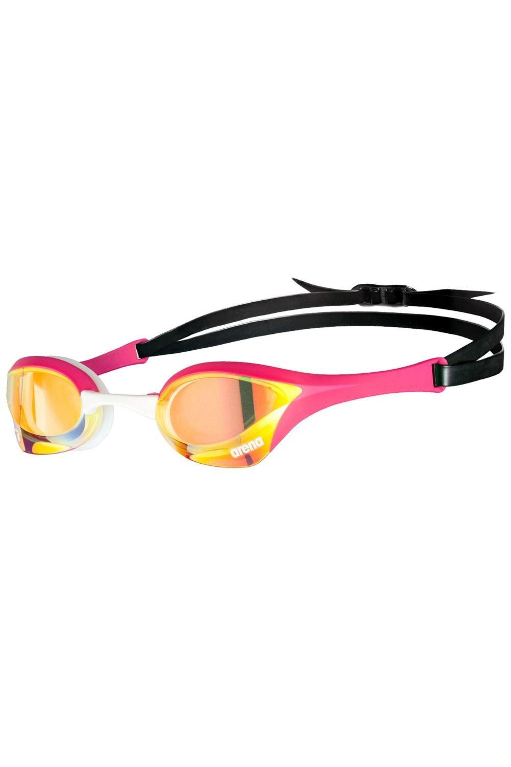 Очки для плавания Cobra Ultra Swipe Mirror - Зеркальные линзы Arena, розовый очки для плавания arena cobra core swipe 003930600 дымчатые линзы