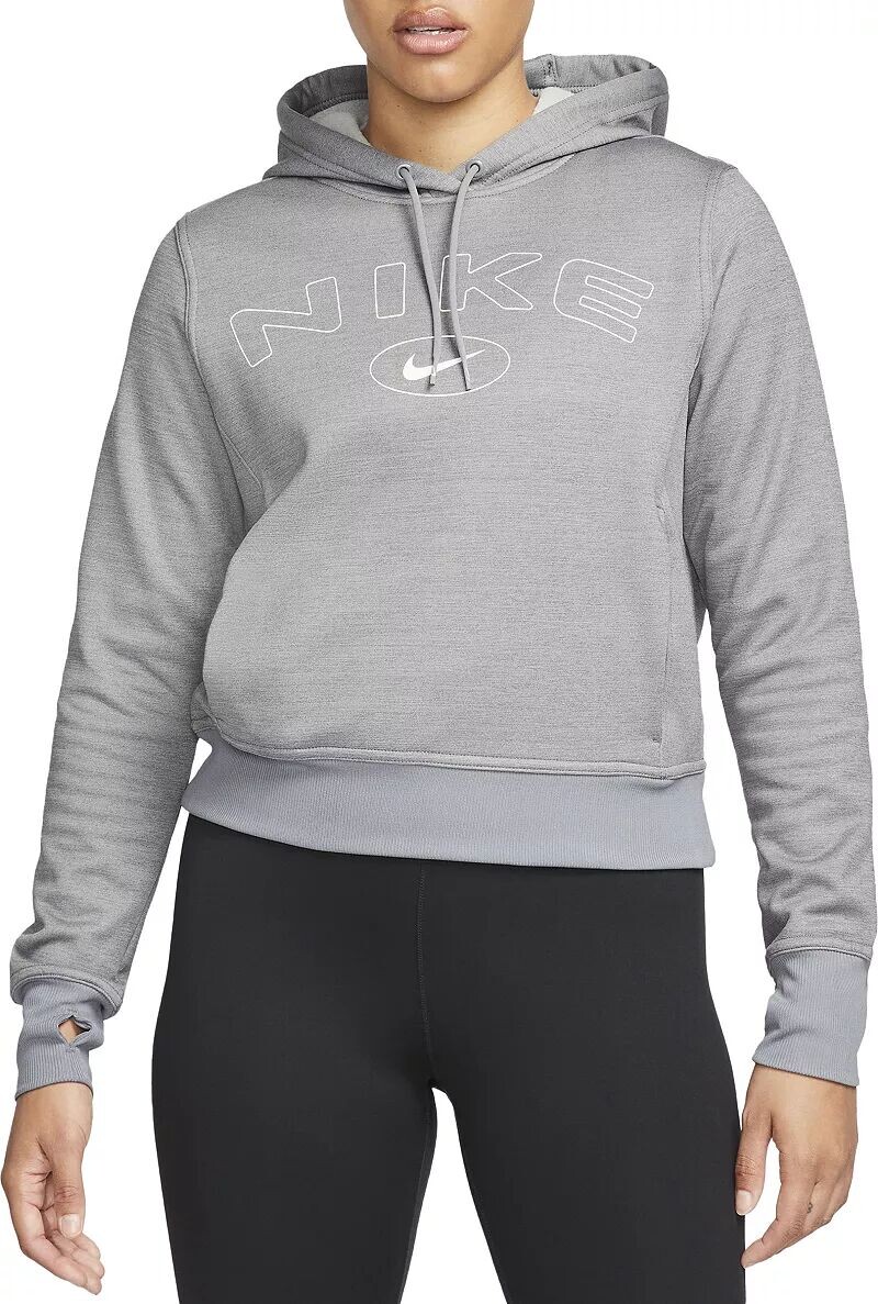 

Женская худи с графическим рисунком Nike Therma-FIT One Pullover