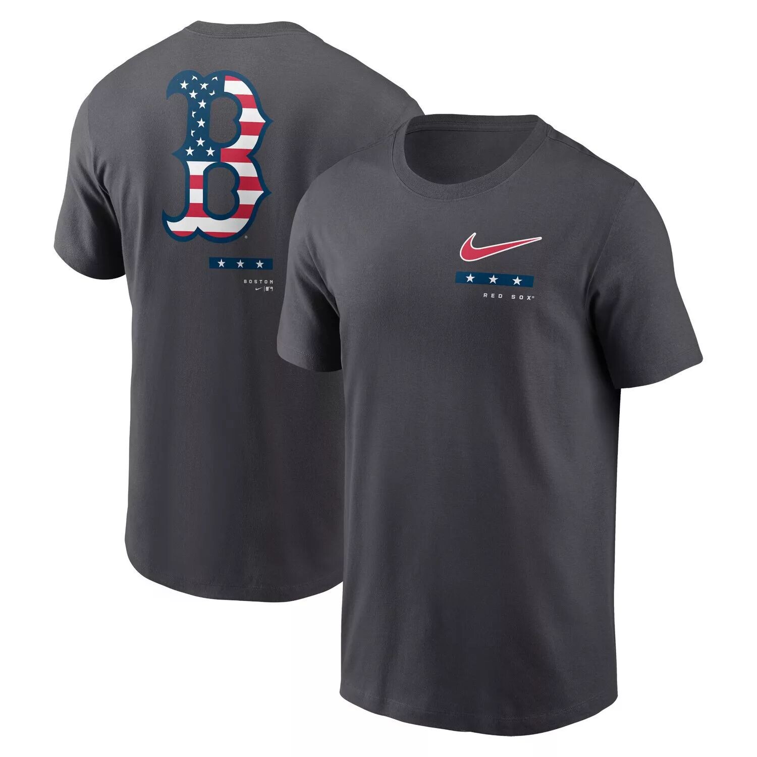 

Мужская футболка Nike Anthracite Boston Red Sox Americana