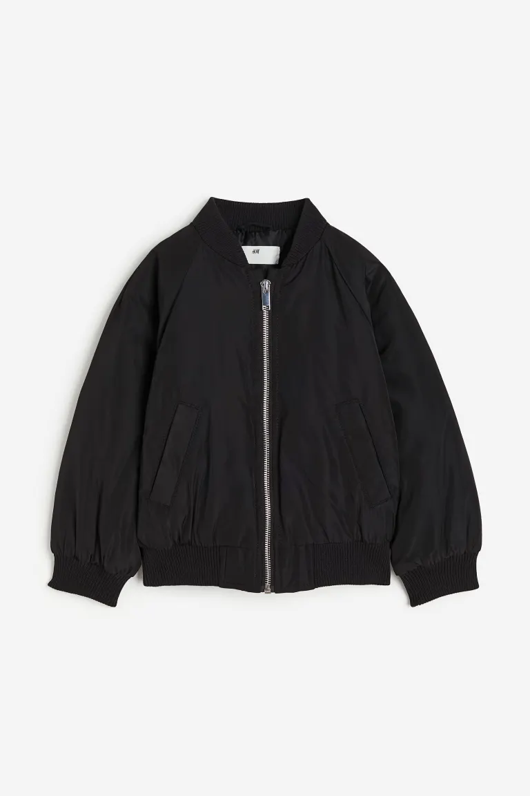 

Куртка бомбер H&M, черный