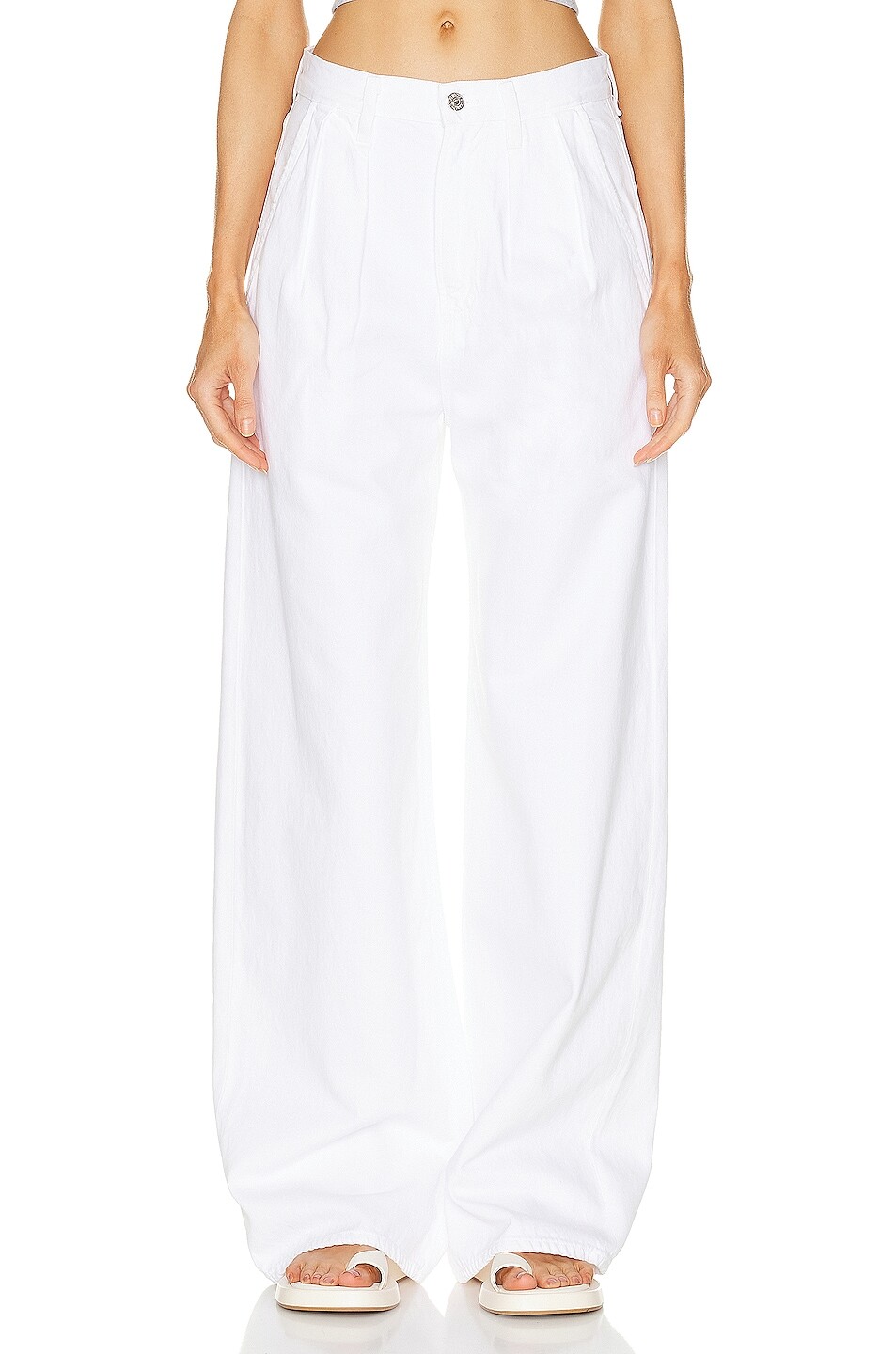 

Брюки Citizens Of Humanity Maritzy Pleated Trouser, цвет Prism