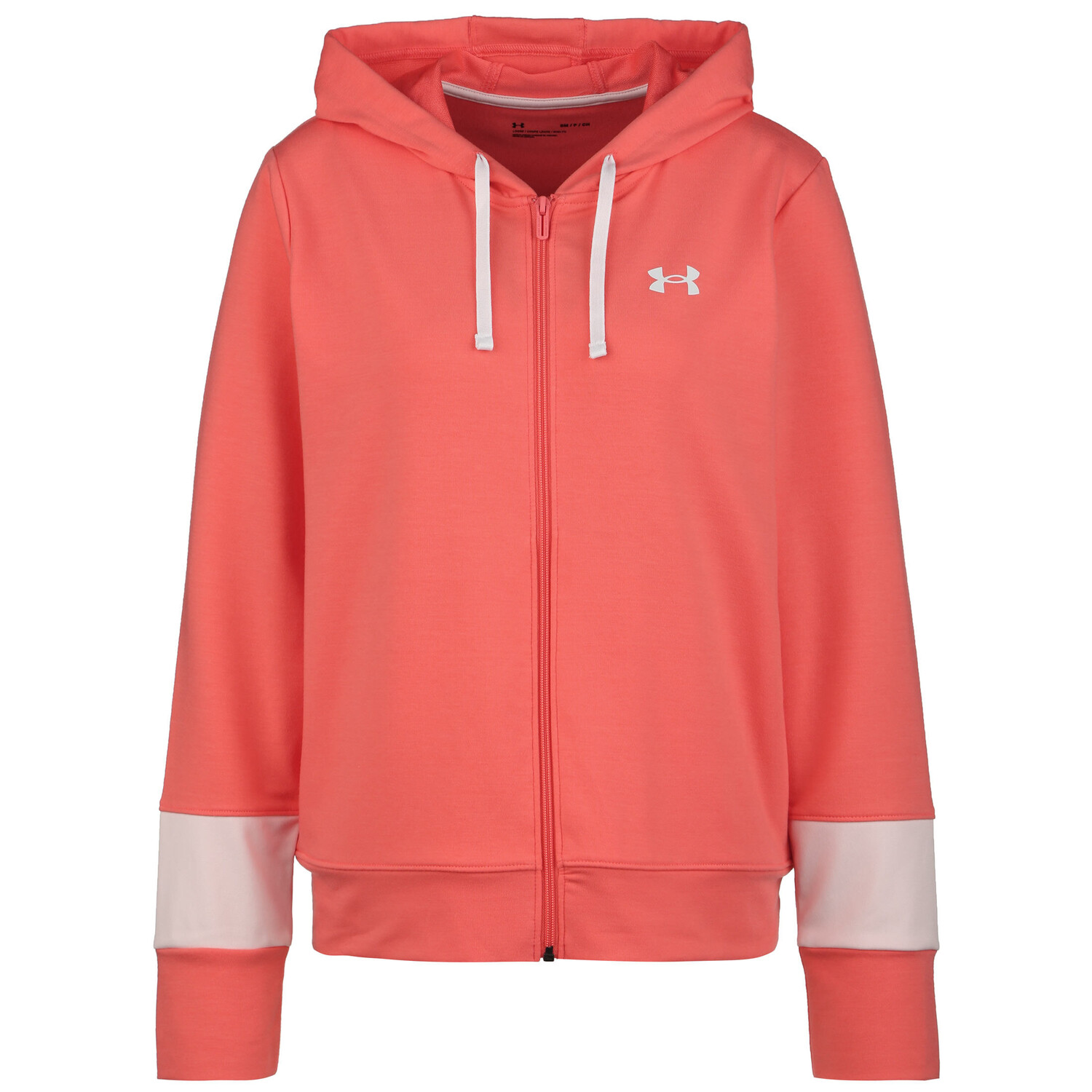 

Спортивная куртка Under Armour Kapuzensweatjacke Rival Terry CB, цвет pink / weiß