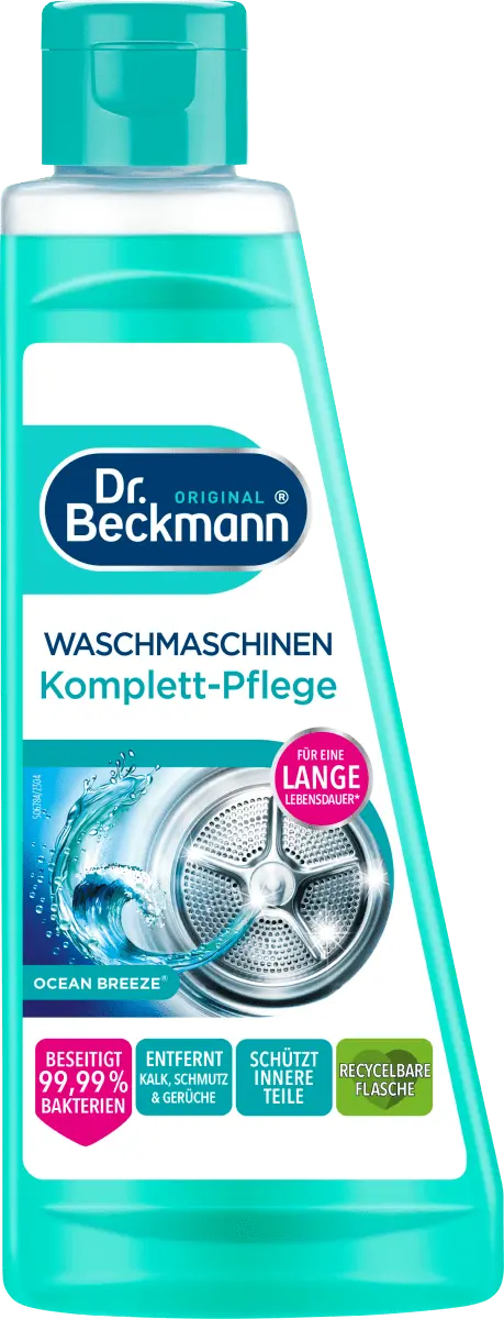 Средство для стирки стиральных машин Полный уход 250 мл. Dr. Beckmann