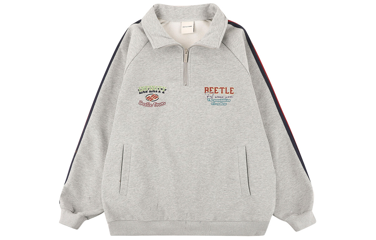 

Толстовка унисекс BEETLE TOWN, Серый