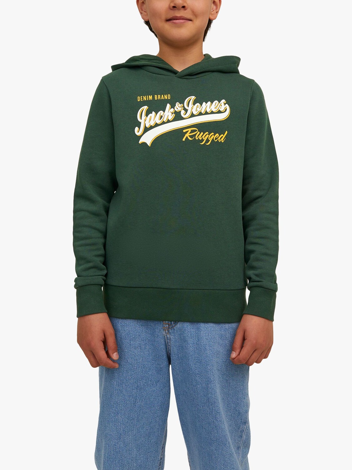 

Детская толстовка с логотипом Jack & Jones, вид на горы