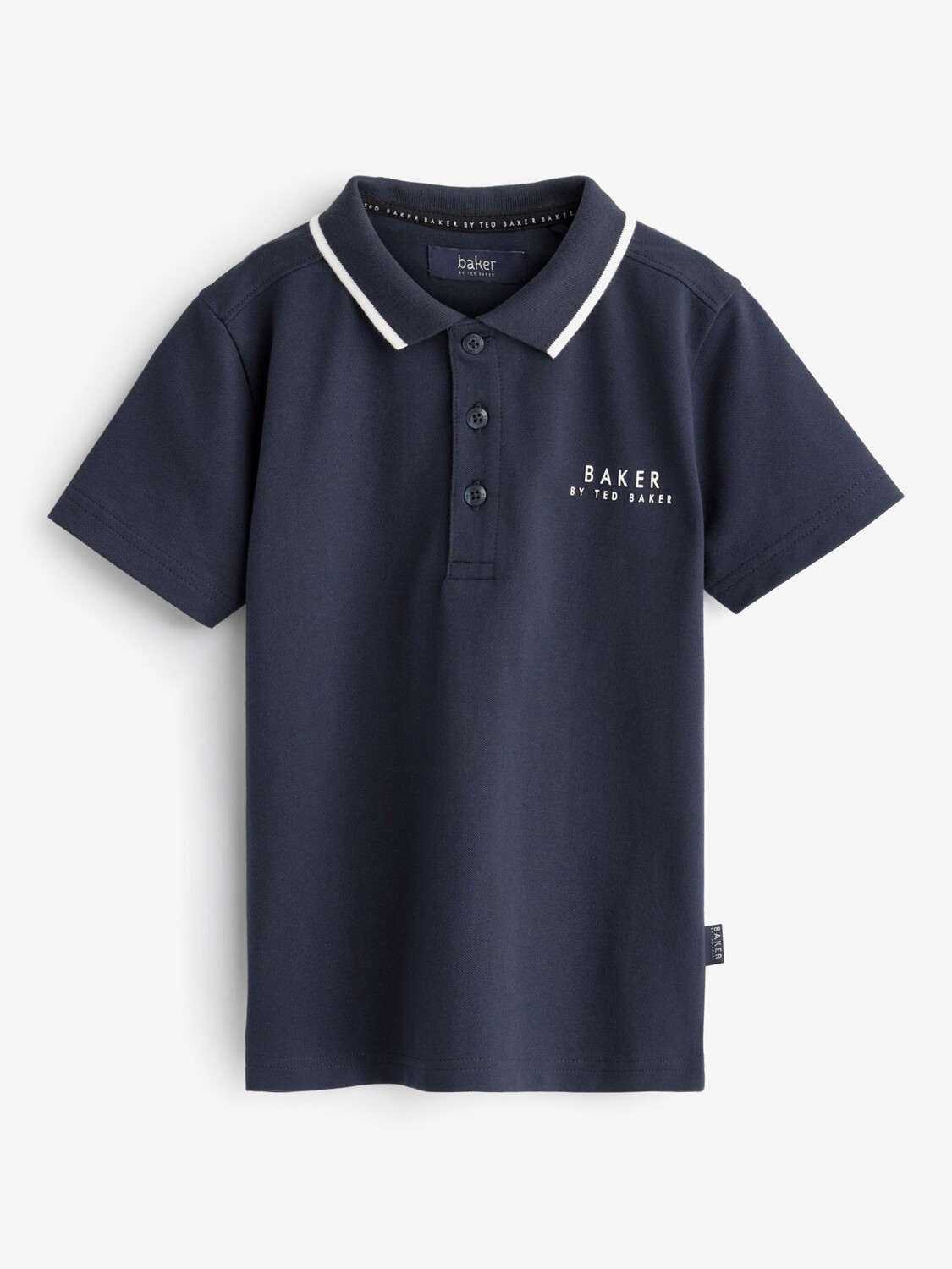 

Рубашка-поло Baker by Cotton Ted Baker, темно-синий