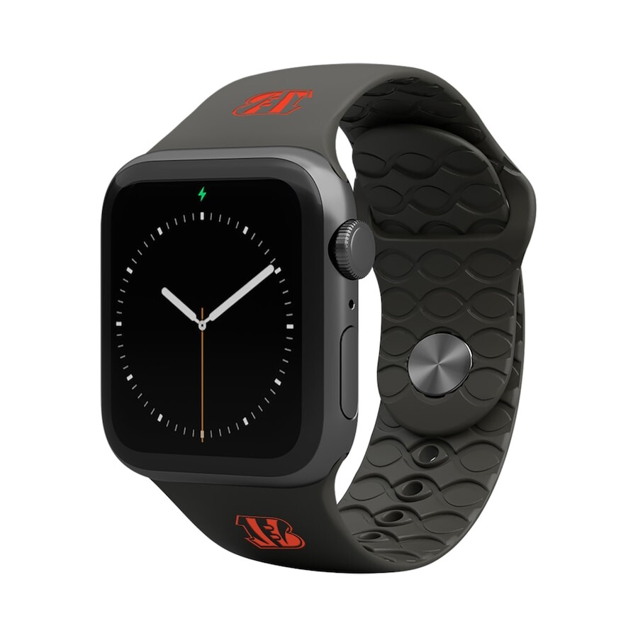 

Ремешок для часов Groove Life Cincinnati Bengals, черный