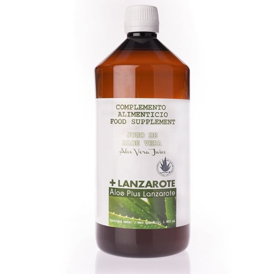100% сок алоэ с мякотью Aloe Plus Lanzarote 1л цена и фото