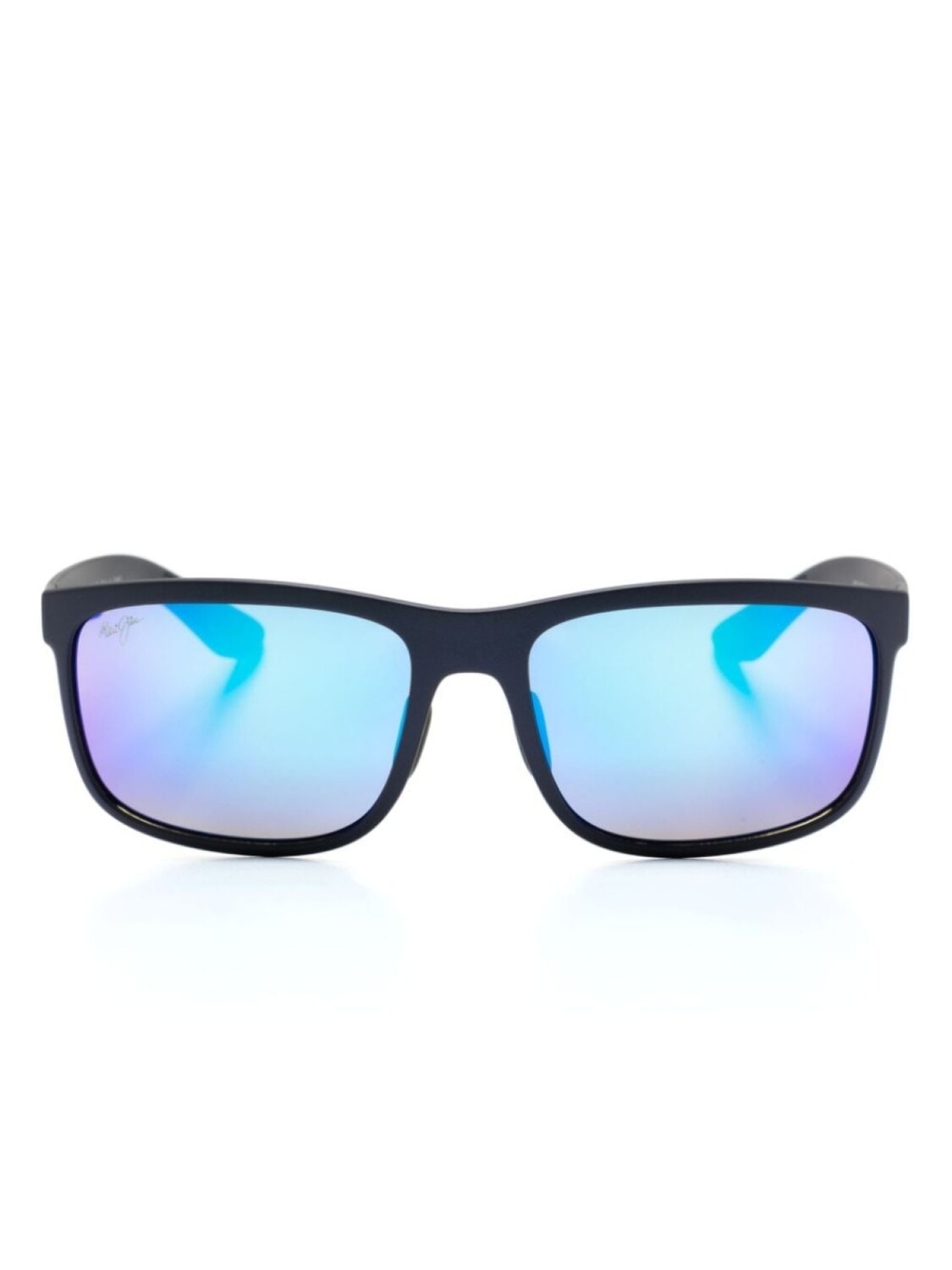 

Maui Jim солнцезащитные очки Huelo в квадратной оправе, синий