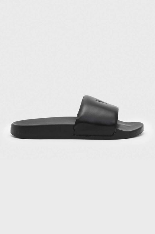

Кожаные тапочки Freeman Slider AllSaints, черный