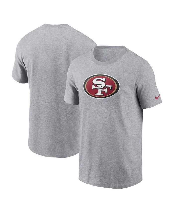 

Мужская серая футболка с логотипом San Francisco 49ers Essential Nike, серый