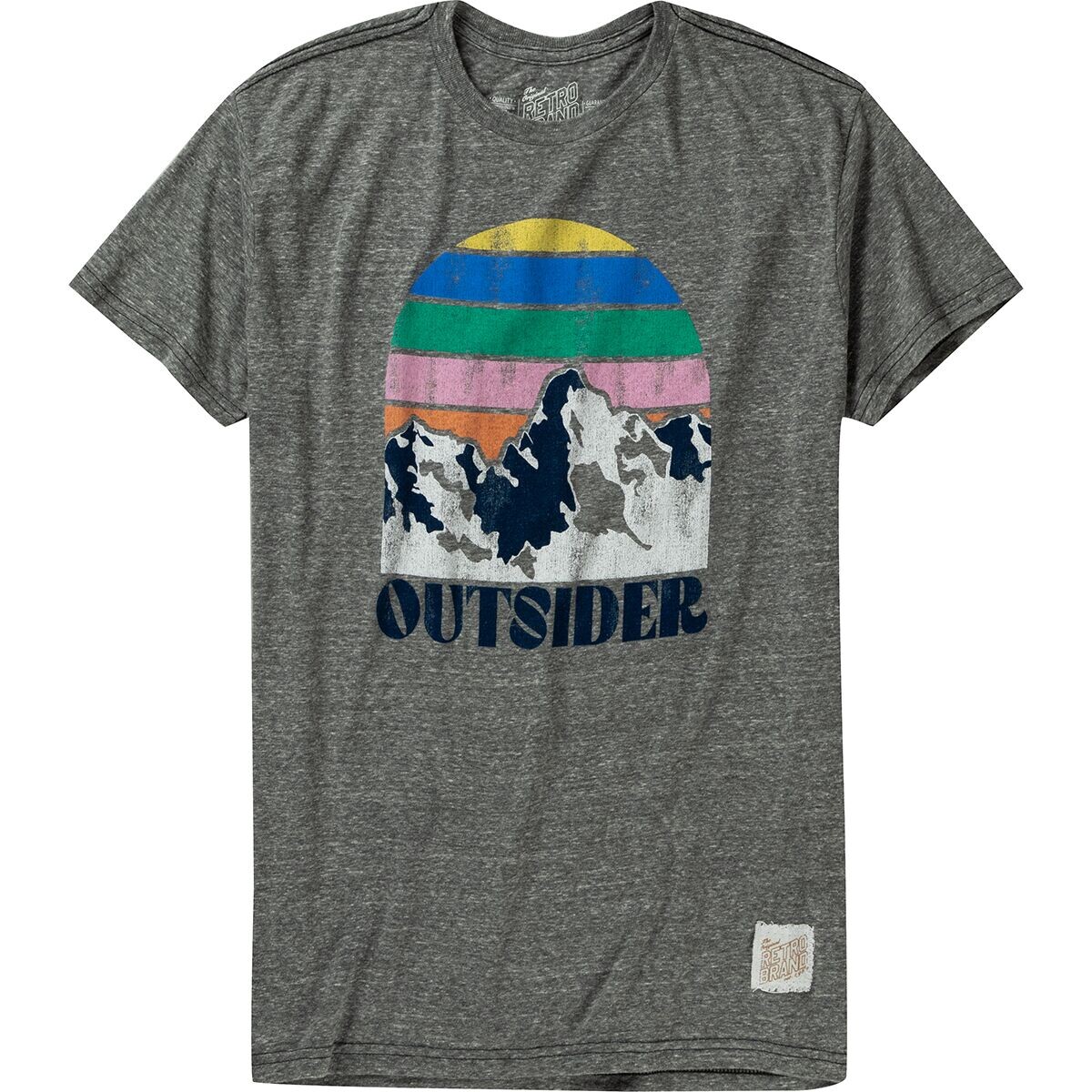 

Футболка аутсайдера Original Retro Brand, серый