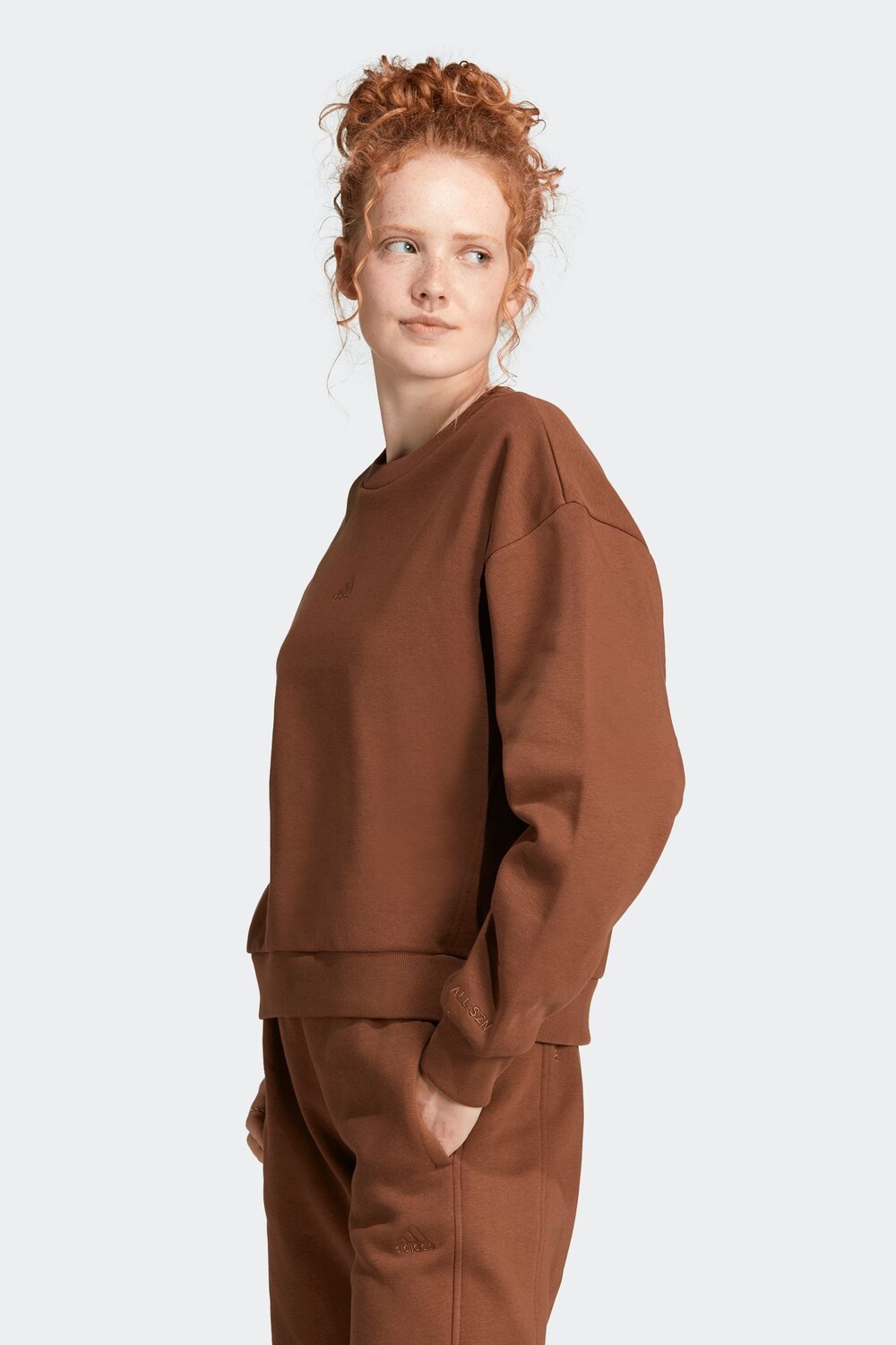 

Спортивная одежда All SZN флис adidas, коричневый