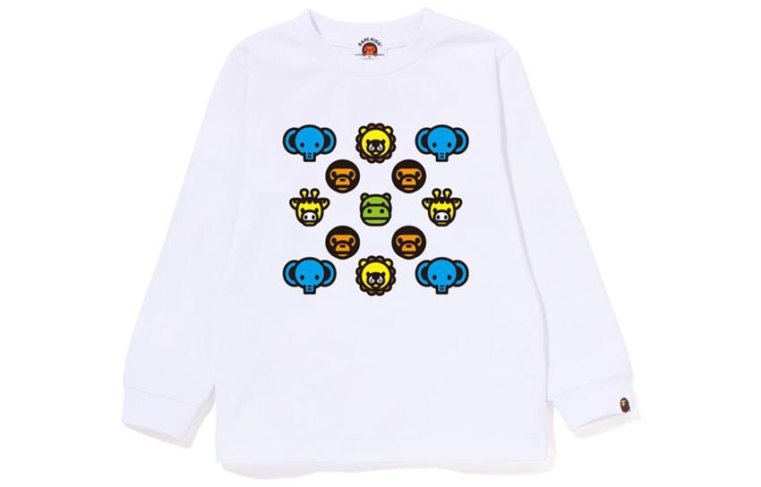 

Детская футболка A Bathing Ape, фиолетовый