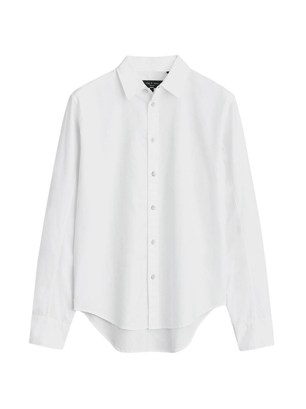

Рубашка Icon Fit 2 Engineered Oxford rag & bone, белый