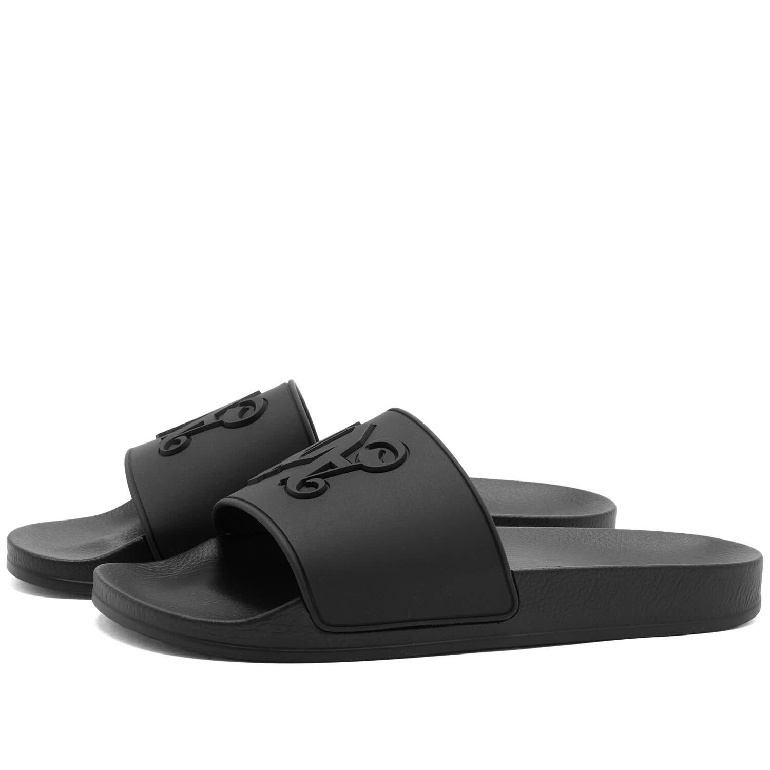 

Сандалии Palm Angels Pool Slide, черный