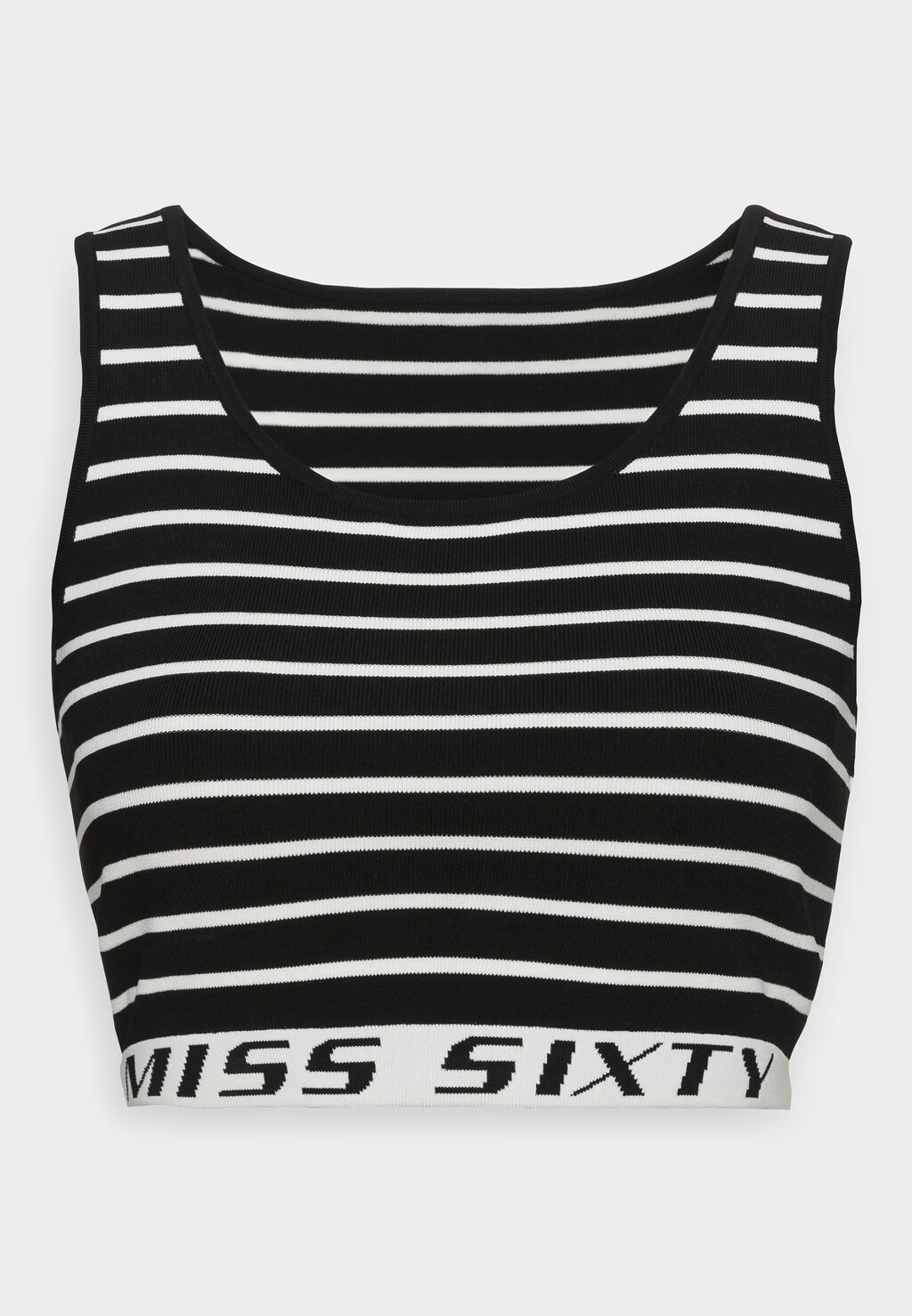 

Топ Miss Sixty, черно-белый