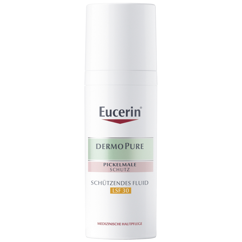 eucerin dermopure флюид для проблемной кожи spf 30 50 мл Крем-флюид с spf30 для лица Eucerin Dermopure, 50 мл