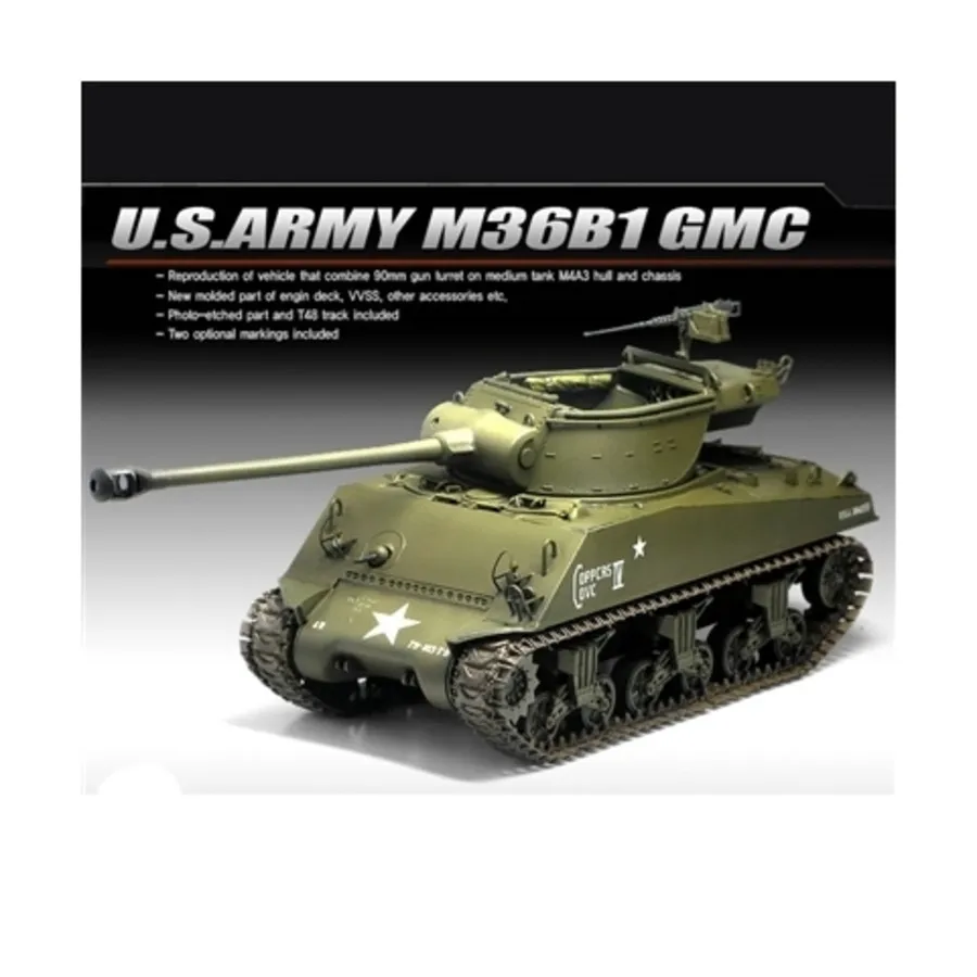 

М36Б1 ГМС, WWII Model Kit (1:35) (Academy Hobby)