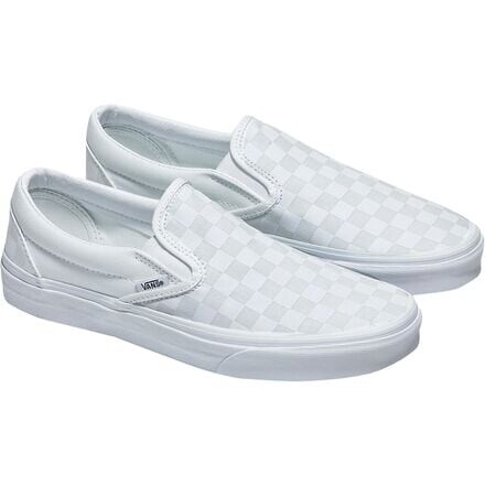 

Классические слипоны в шахматном порядке Vans, цвет (Checkerboard) True White/True White