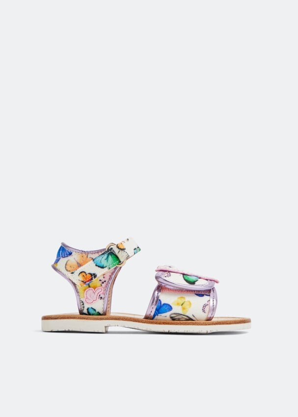 

Сандалии Sophia Webster Butterfly, разноцветный