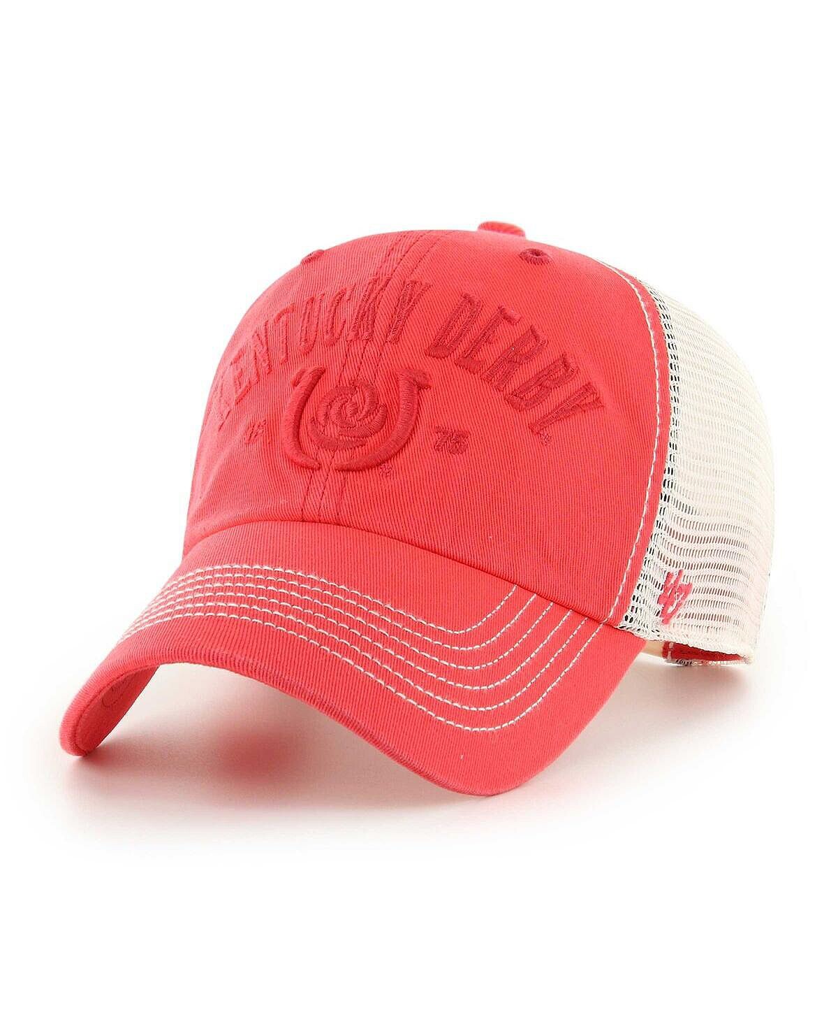 

Мужская красная регулируемая шляпа Kentucky Derby Riverbank Clean Up '47 Brand