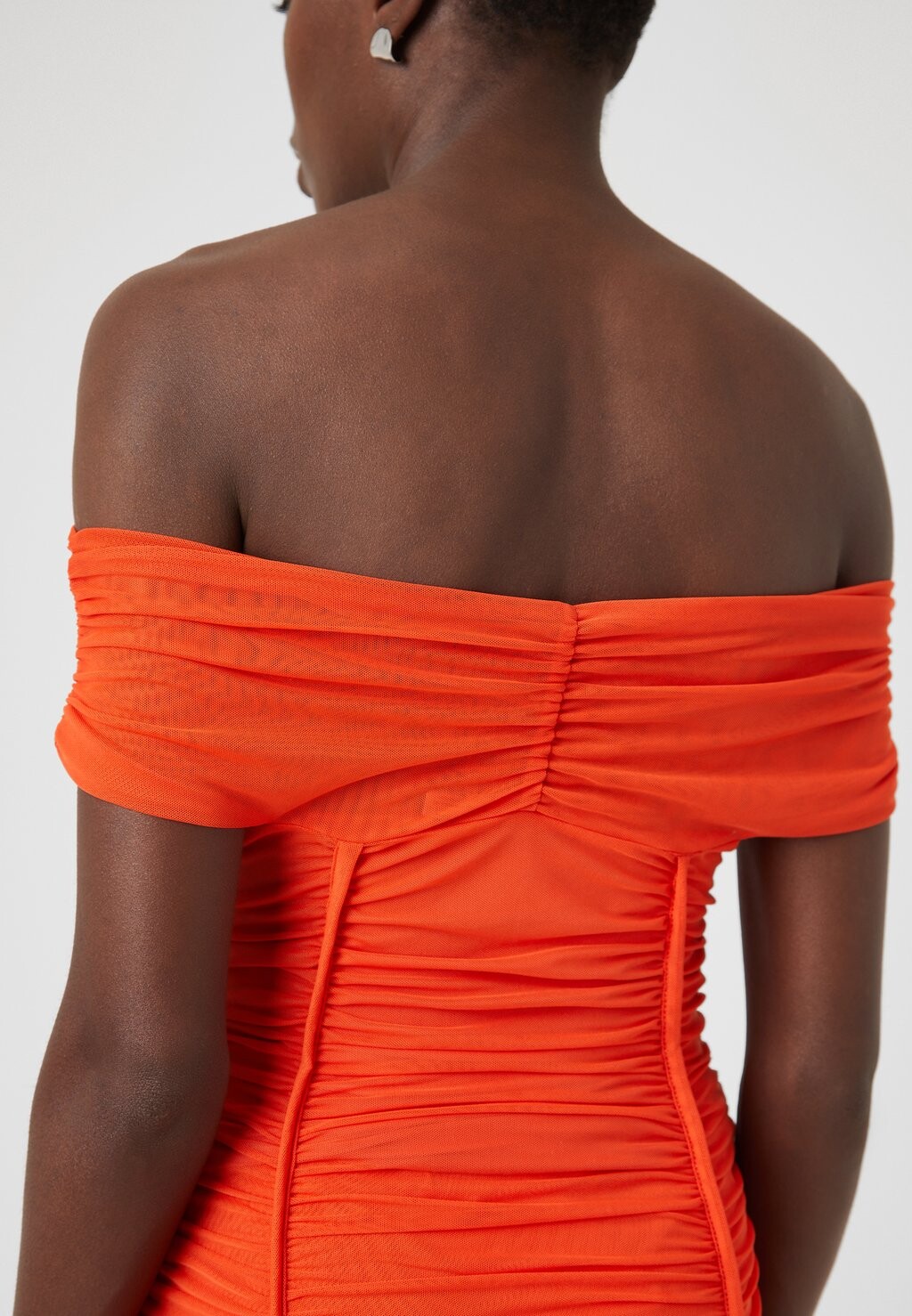 

Футболка с принтом Off Shoulder Gestuz, красный