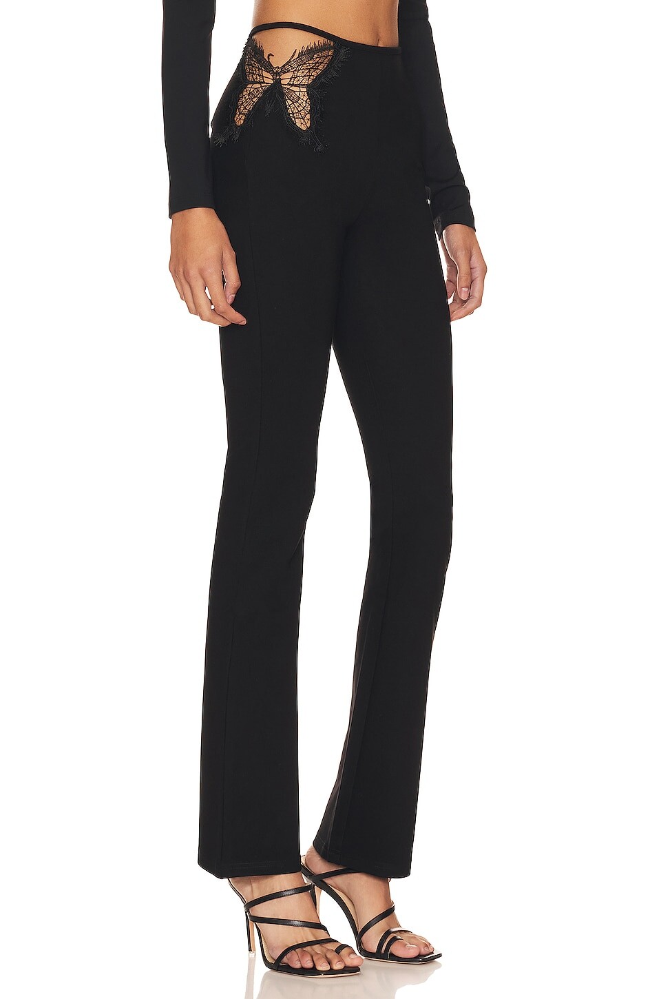 

Брюки superdown Estelle Cut Out, черный
