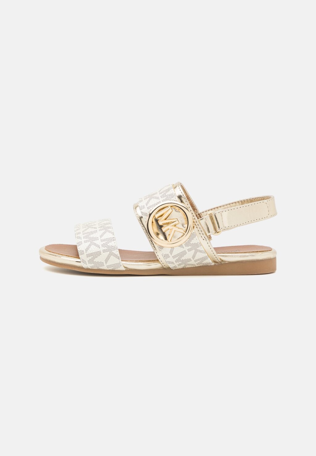 Босоножки с ремешками SYDNEY KENZIE 2 Michael Kors Kids, цвет pale gold