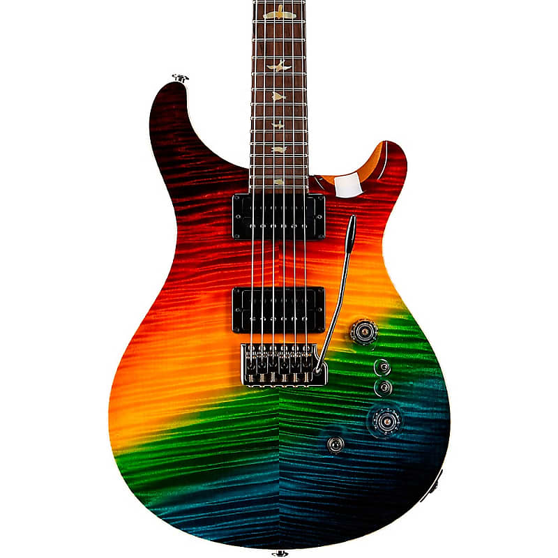 Электрогитара PRS Private Stock Custom 24-08 With Curly Maple Top, Figured Mahogany Back and Neck, Brazilian Rosewood Fretboard, Pattern Regular Neck Shape Electric Guitar Darkside Cross Fade