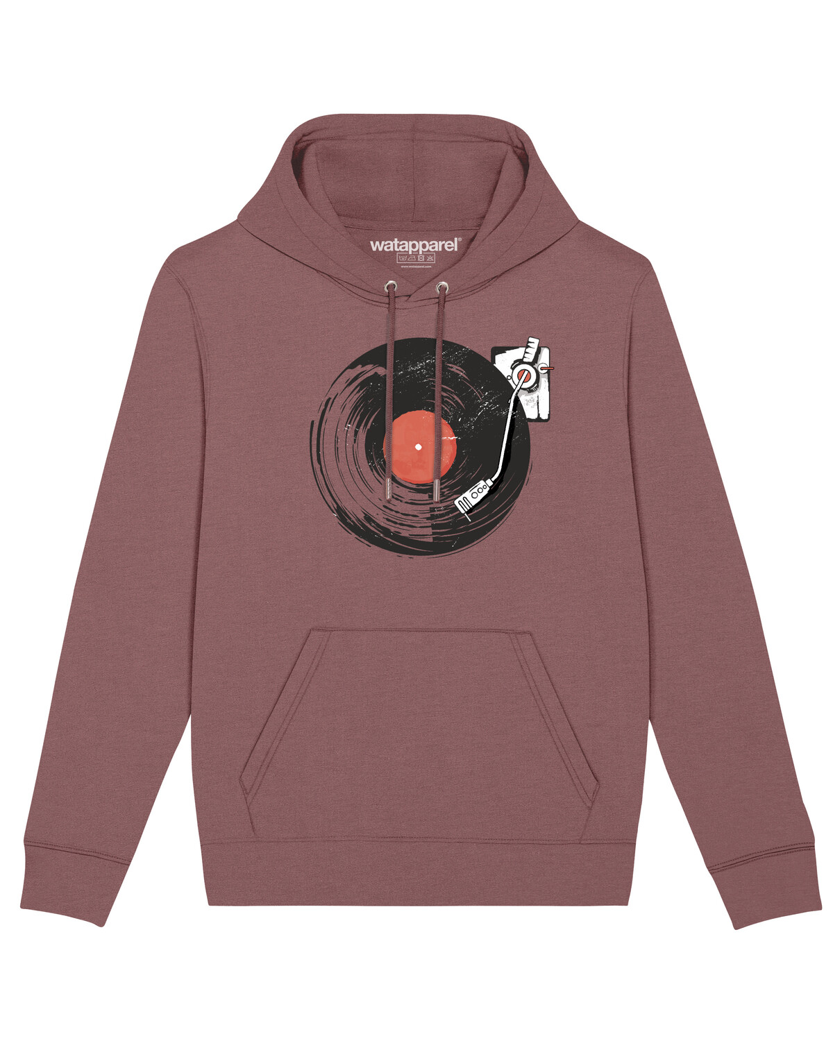 

Толстовка wat Apparel Schallplatte, цвет Kaffa Coffee