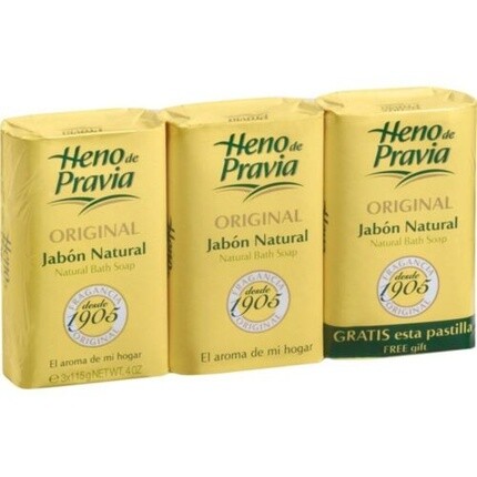 

Оригинальное мыло для рук Heno De Pravia, 125 г, 3 шт., Nelia