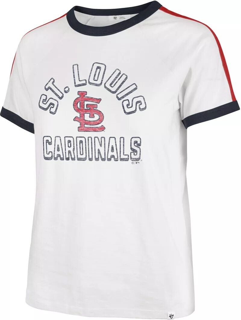 

Женская белая футболка Sweet Heat '47 St. Louis Cardinals