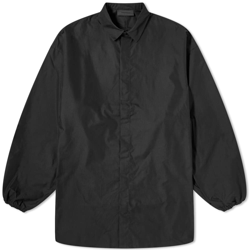 

Рубашка на пуговицах Fear of God Essentials, черный