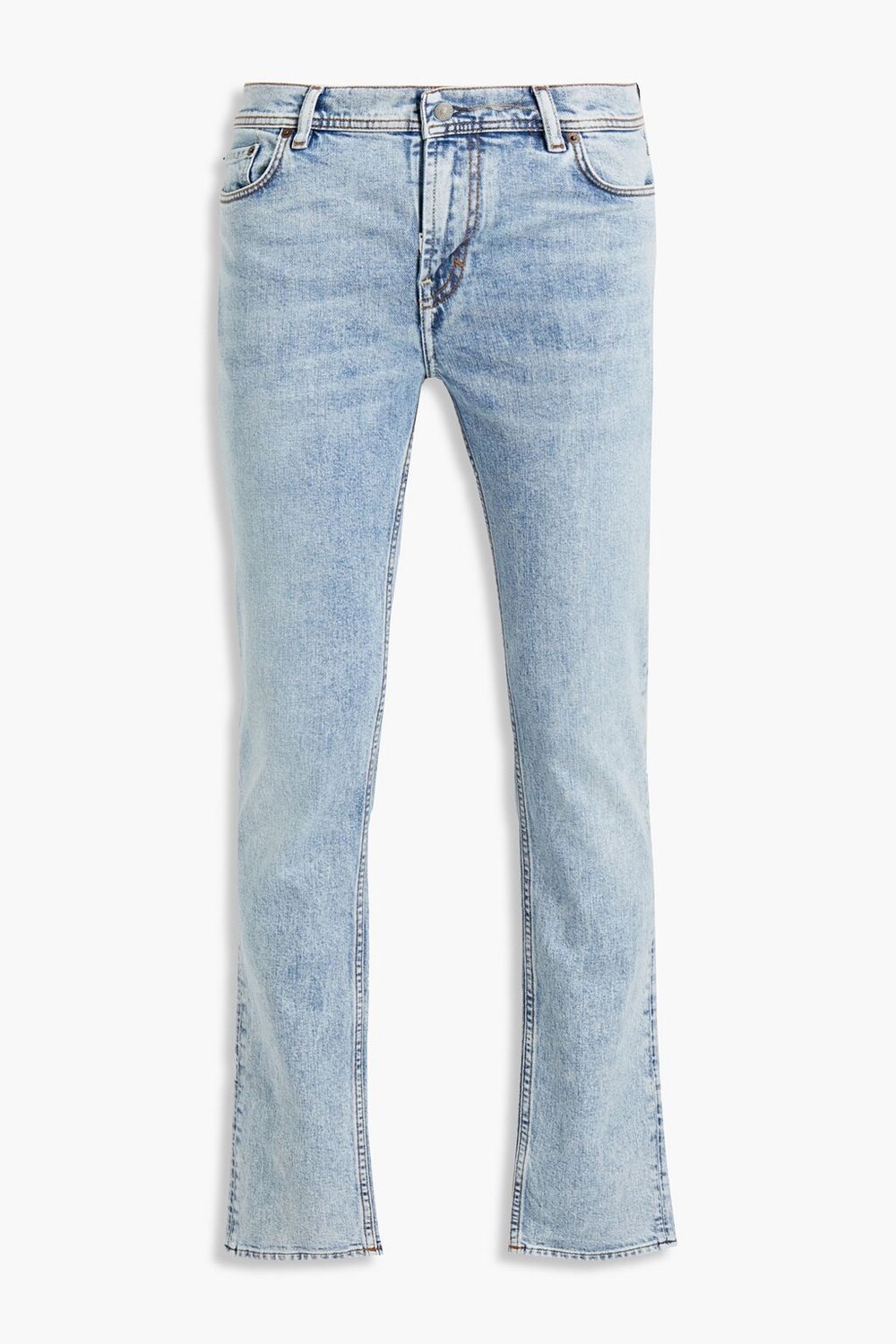 

Джинсы скинни из выцветшего денима ACNE STUDIOS, синий