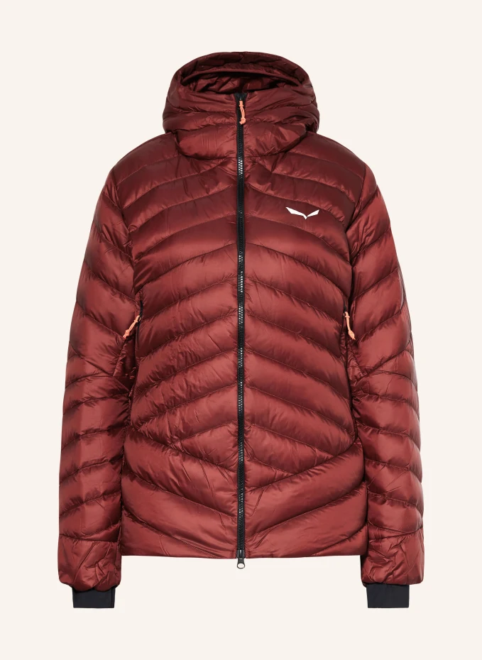 

Легкий пуховик ортлес мед 3 Salewa, красный