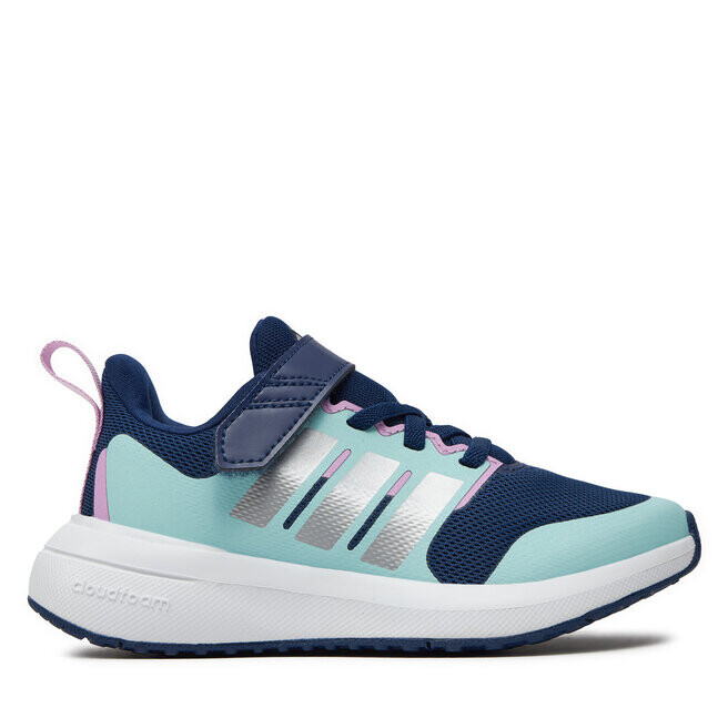 

Кроссовки adidas FortaRun 2.0 Cloudfoam Elastic Lace Top Strap IE1078 Dkblue/Silvmt/Seflaq, синий