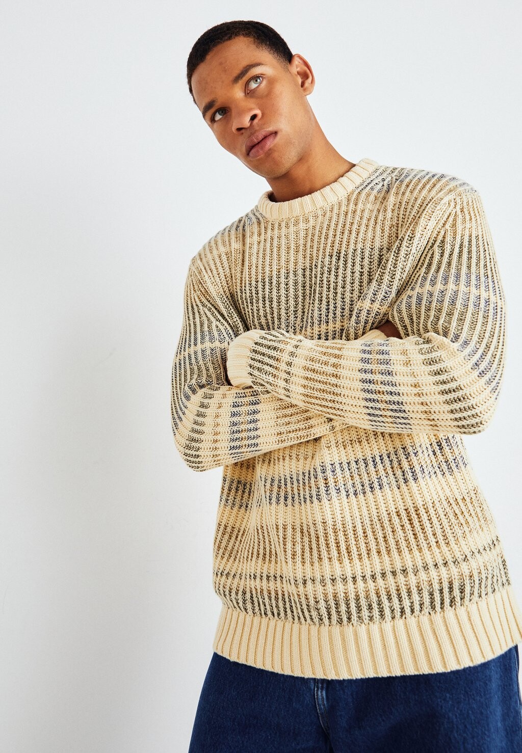 

Свитер SLHLOOSE CREW NECK Selected, цапля
