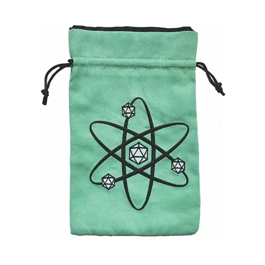 

Сумка для игральных костей Atomic d20, Dice Bags (Black Oak)