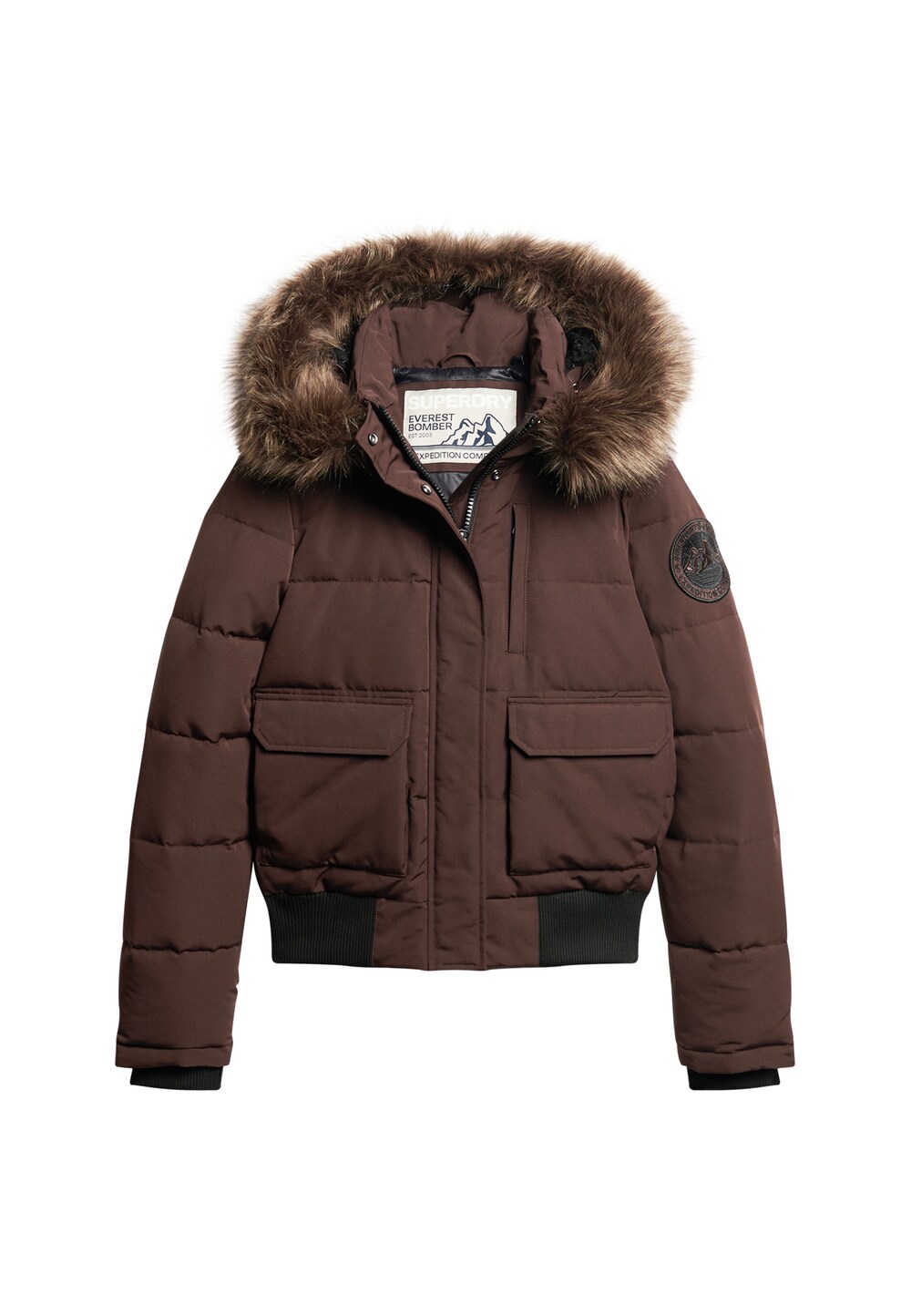 Зимняя куртка Superdry, коричневый