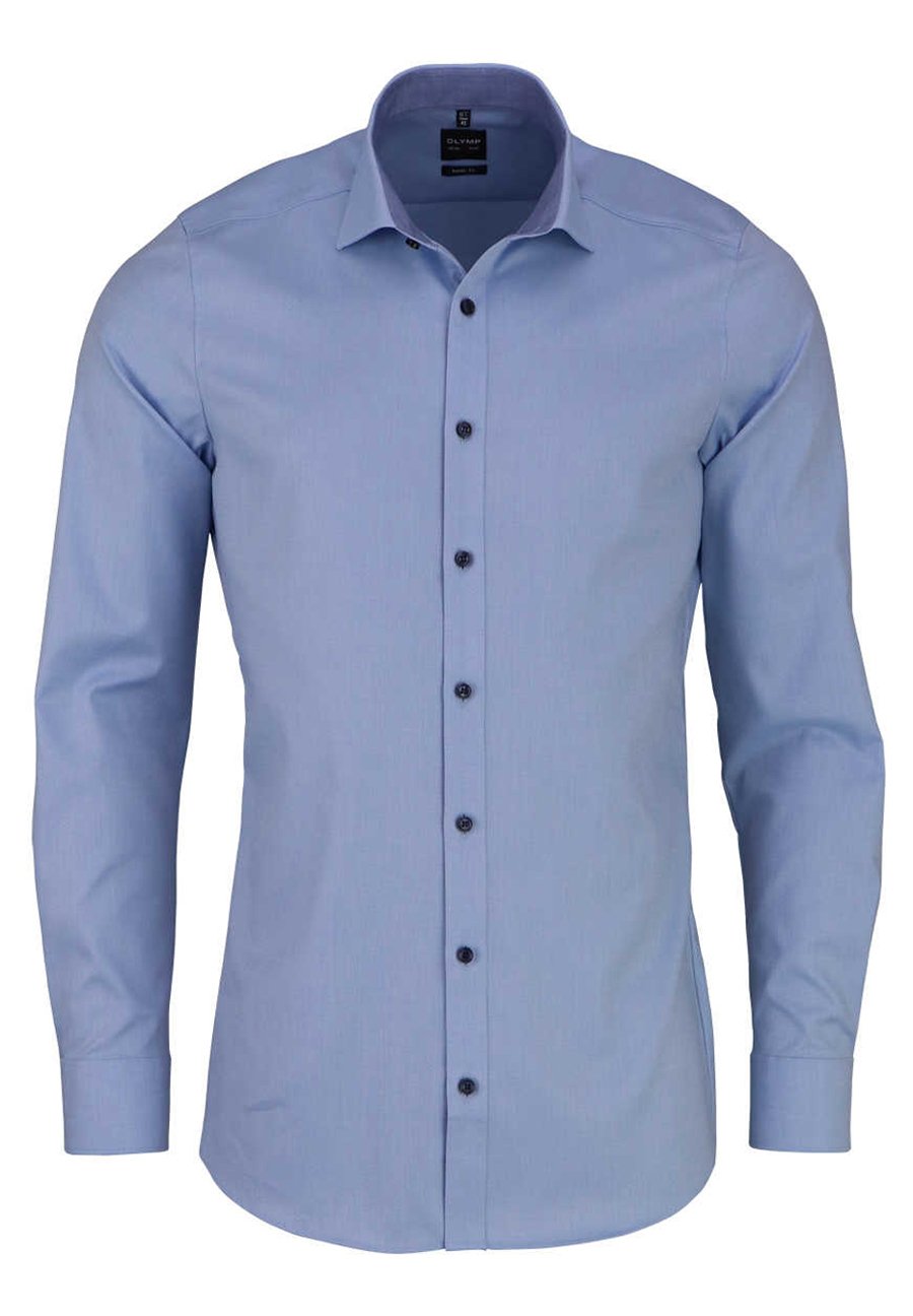 Рубашка BODY FIT OLYMP Level Five, цвет light blue