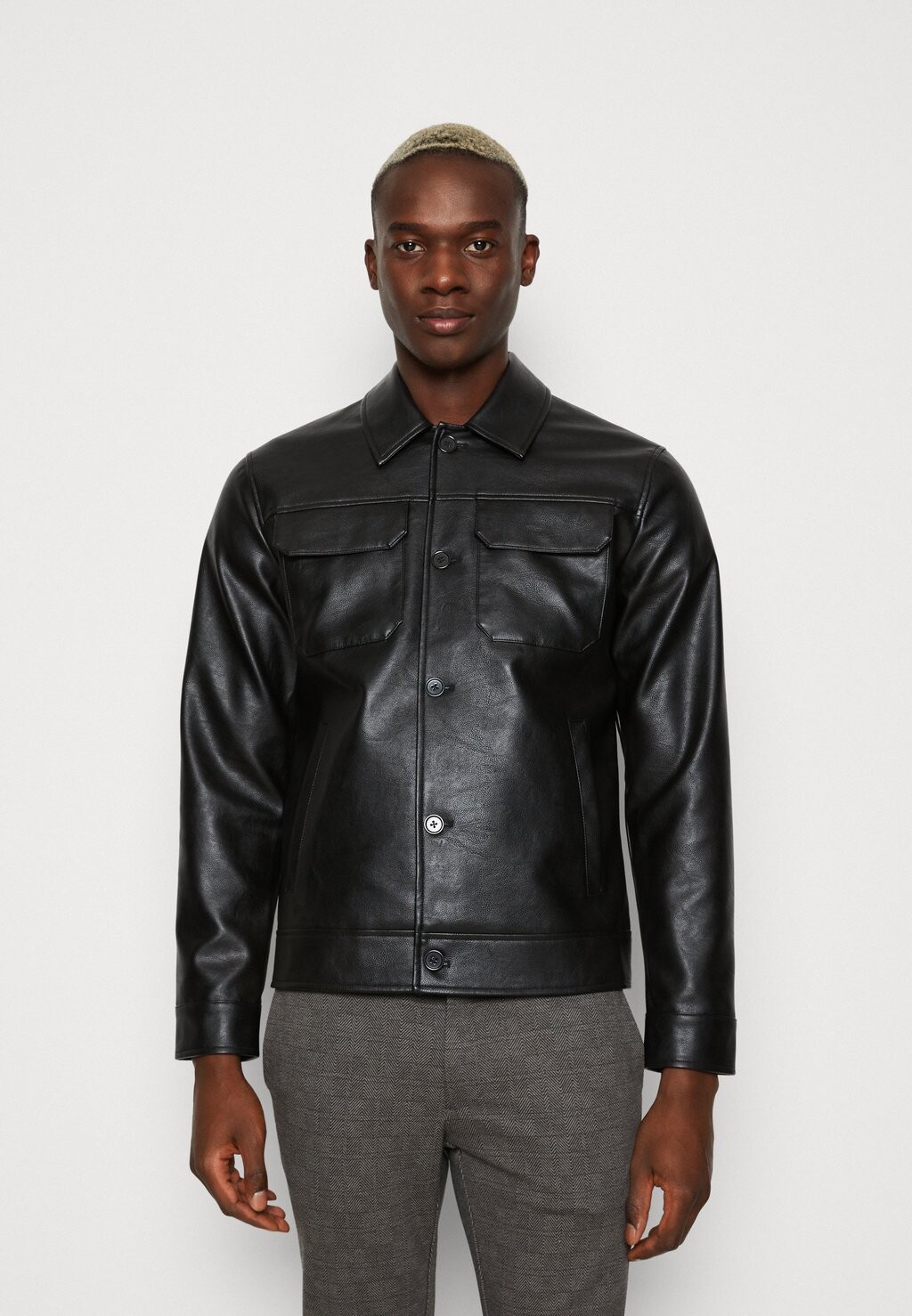 

Куртка из искусственной кожи MANUEL JACKET Redefined Rebel, черный