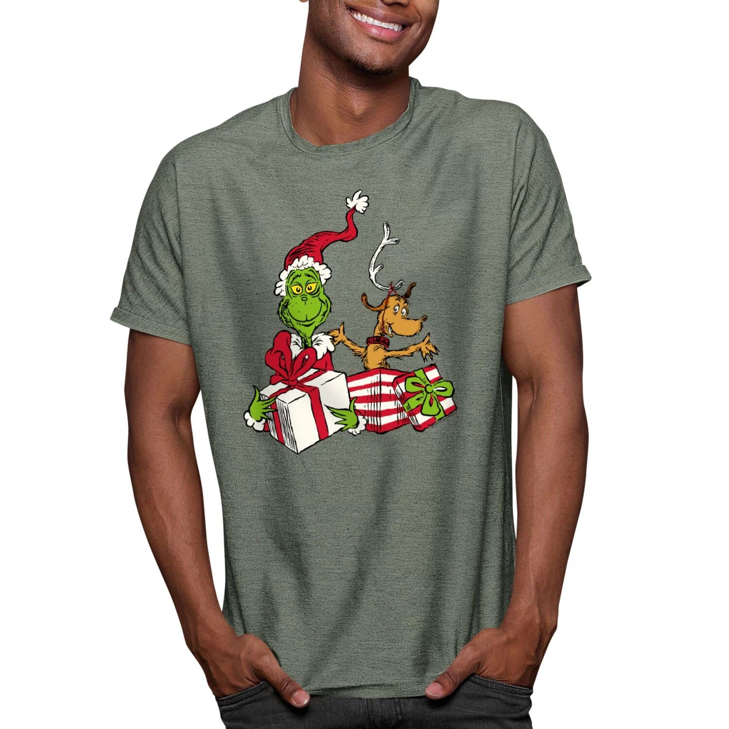 

Мужская футболка Dr. Seuss The Grinch Max Licensed Character