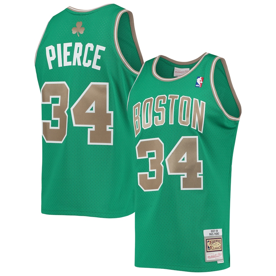 

Джерси Mitchell & Ness Boston Celtics, зеленый