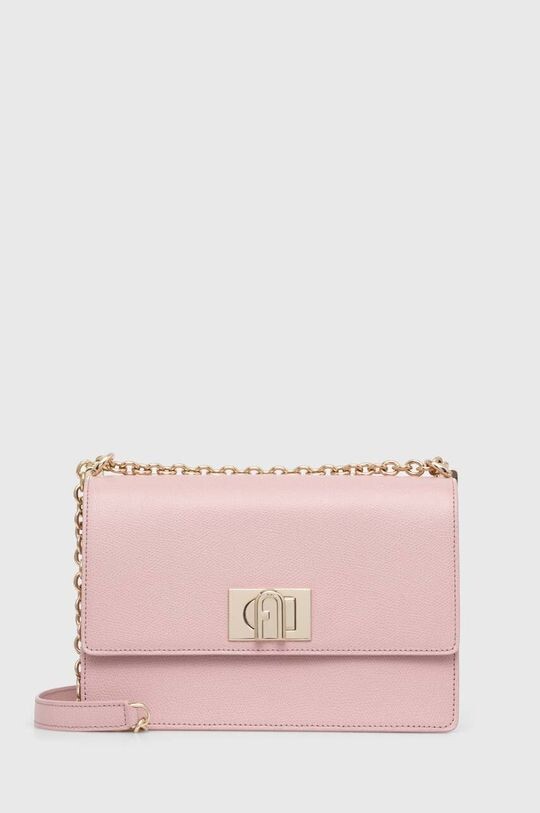 

Кожаная сумочка 1927 года Furla, розовый