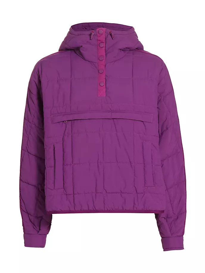 Стеганая куртка с капюшоном Pippa Fp Movement, фиолетовый стеганая куртка с капюшоном zara kids пурпурно фиолетовый